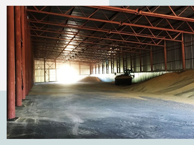 Строительство зернохранилищ в Лобне