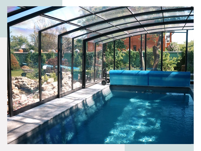 Строительство крытых бассейнов от СтальСтрой-Лбн - цена от 620 руб.