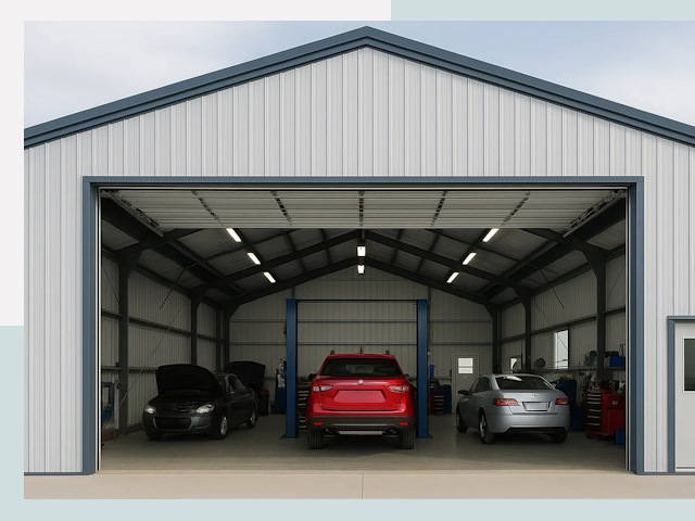 Ангары из сэндвич панелей от 620 руб. в Лобня