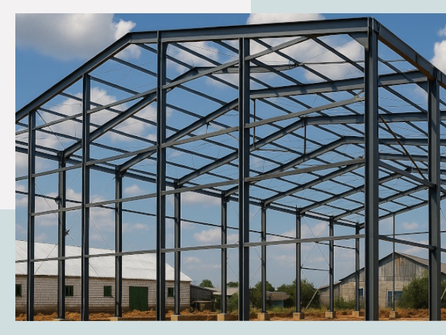 Быстровозводимые ангары от СтальСтрой-Лбн по цене 620 руб.