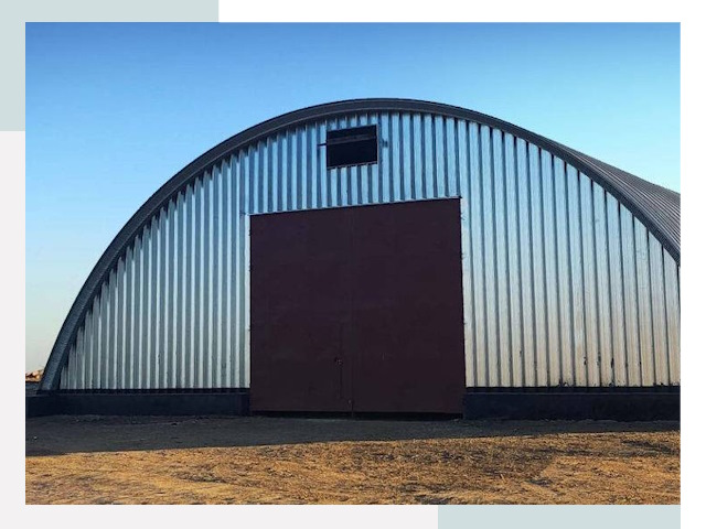 Арочные ангары в Лобне