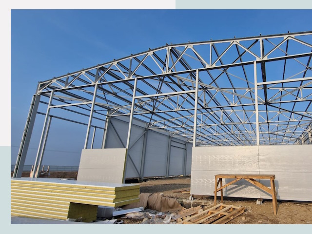 Утепленные ангары в Лобня от 620 руб. за м²