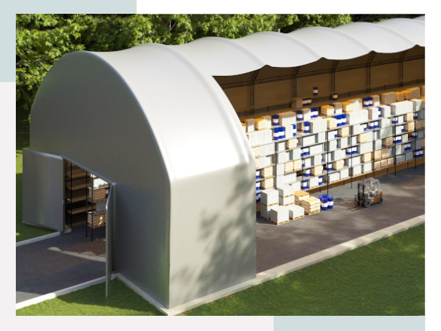 Тентовые ангары в Лобне