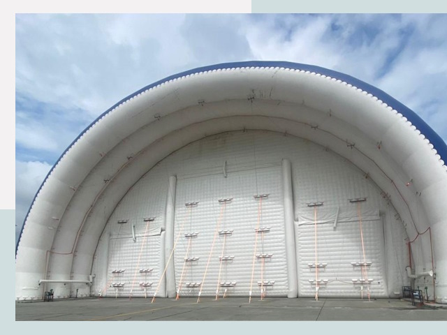 Пневмокаркасные ангары от СтальСтрой-Лбн по цене от 620 руб.