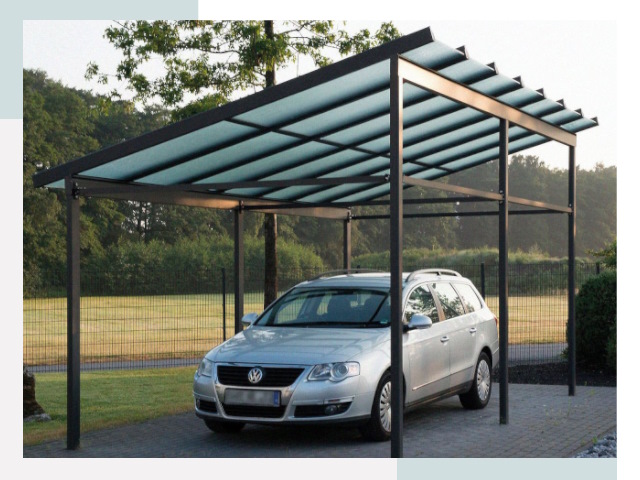 Навесы для автомобилей в Лобне