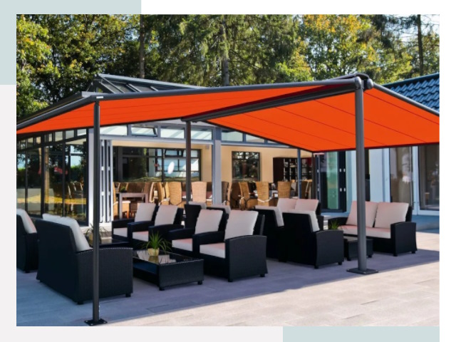 Навесы для кафе и ресторанов в Лобне