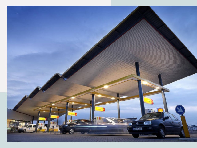 Навесы для АЗС в Лобня от 620 руб. - Защита и комфорт