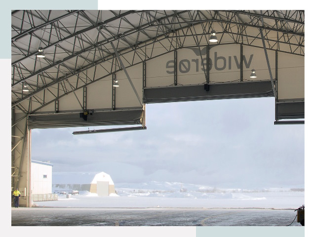 Ворота для ангаров в Лобне