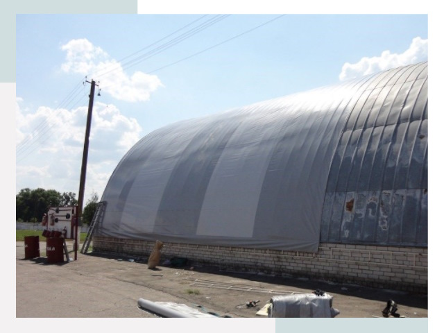 Ремонт ангаров в Лобне